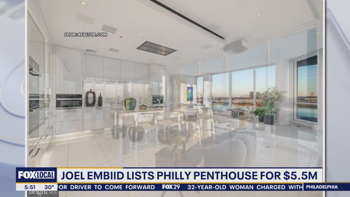 Joel Embiid lists Philadelphia penthouse for $5.5 million